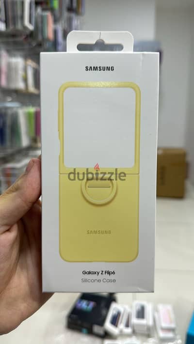 Samsung Galaxy Z Flip 6 Silicone Case yellow