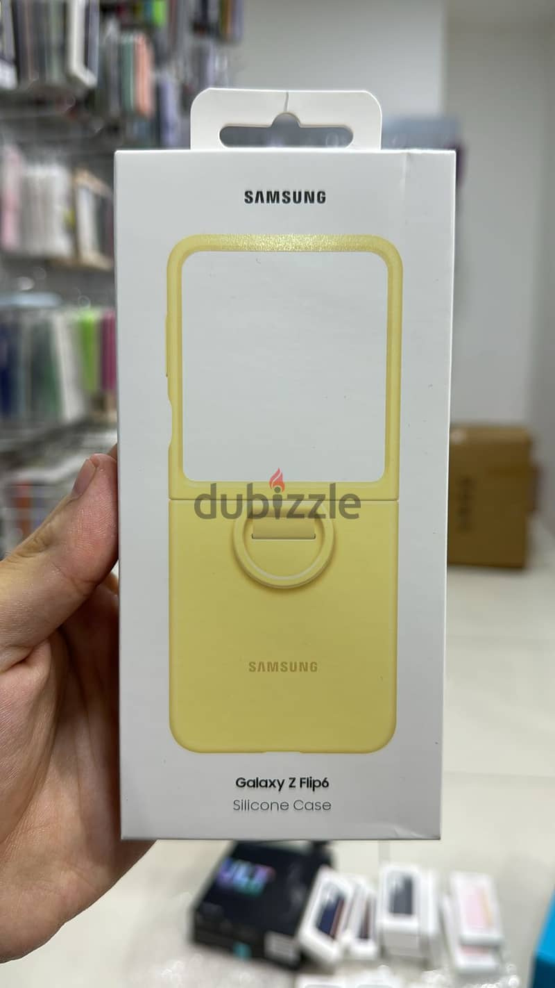 Samsung Galaxy Z Flip 6 Silicone Case yellow 0