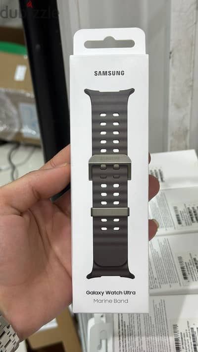 Samsung Galaxy watch ultra peakform band dark grey