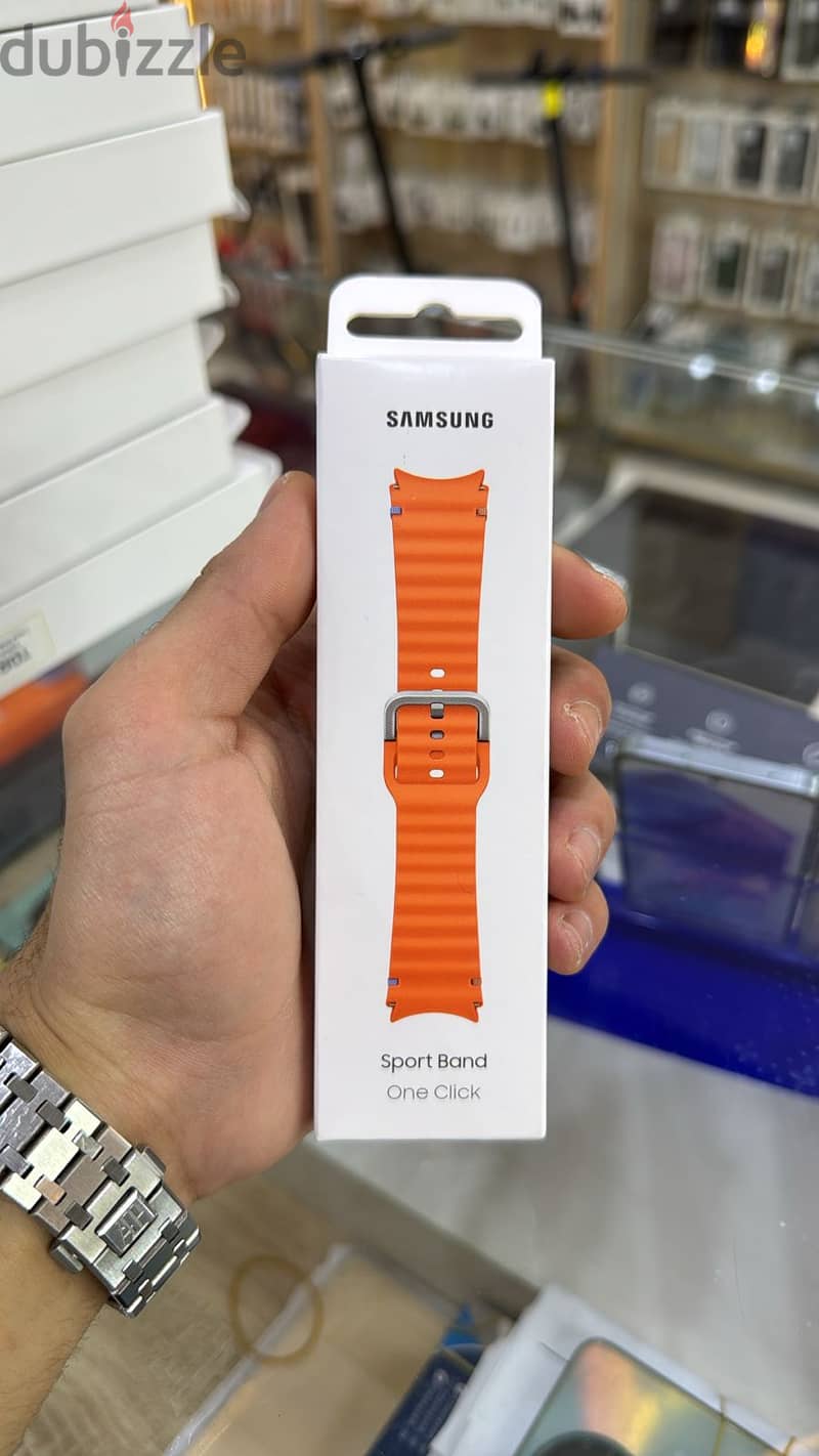 Samsung sport band one click orange 0