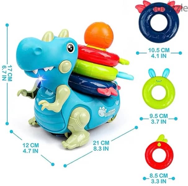 Cute & Funny Loop Dinosaur 3