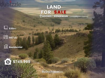 Land For SALE In Adonis أرض للبيع #PM