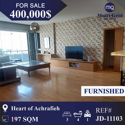 JD-11103 / Apartment for Sale in Achrafieh, شقة للبيع في الأشرفية