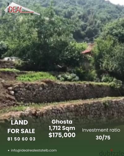 1712 sqm Land for sale in Ghosta REF#CD1123