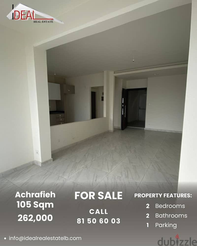 105SQM Apartment for sale Achrafieh REF#AR11023 0