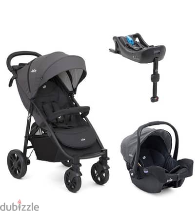 3 items for sale joie litetrax 4 travel system Car seat with base