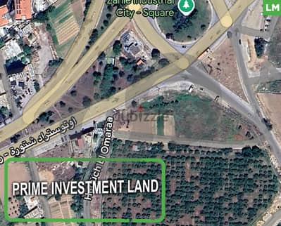 prime investment land- Promising area - Zahle/زحله  REF#LM117691