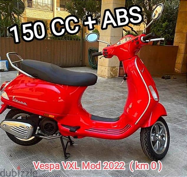 vespa 150 VXL zero km Mod 2022  cherke Liban i 2