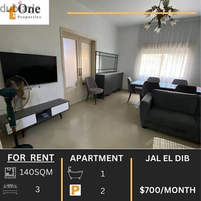 FURNISHED APARTMENT FOR RENT IN JAL EL DIB