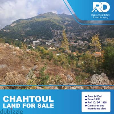 Land for sale at Chahtoul - أرض للبيع في شحتول