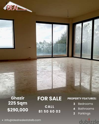 225 SQM deluxe Apartment  for sale in Ghazir REF#JH17454