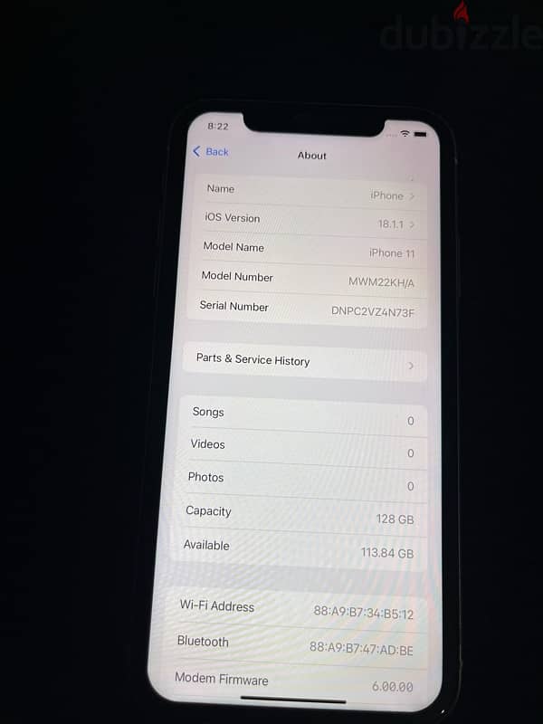 Iphone 11 128 GB 2