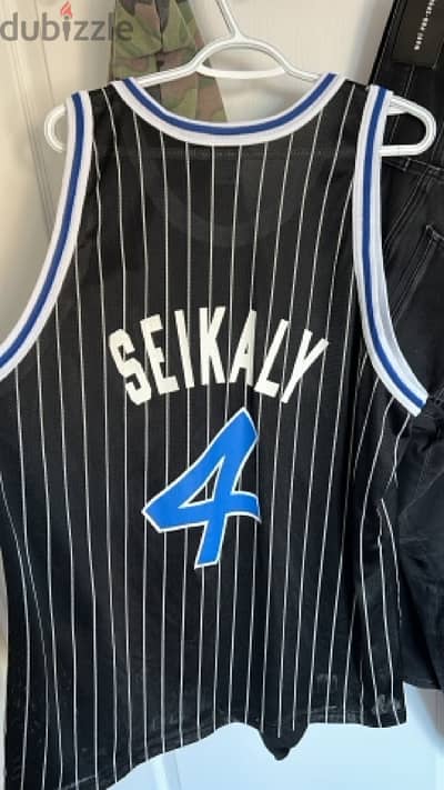 Rony Seikaly official NBA Orlando Magic jersey