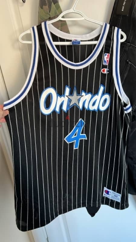 Rony Seikaly official NBA Orlando Magic jersey 1