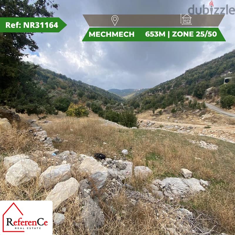 amazing land for sale in mechmech jbeil قطعة أرض للبيع في مشمش 0