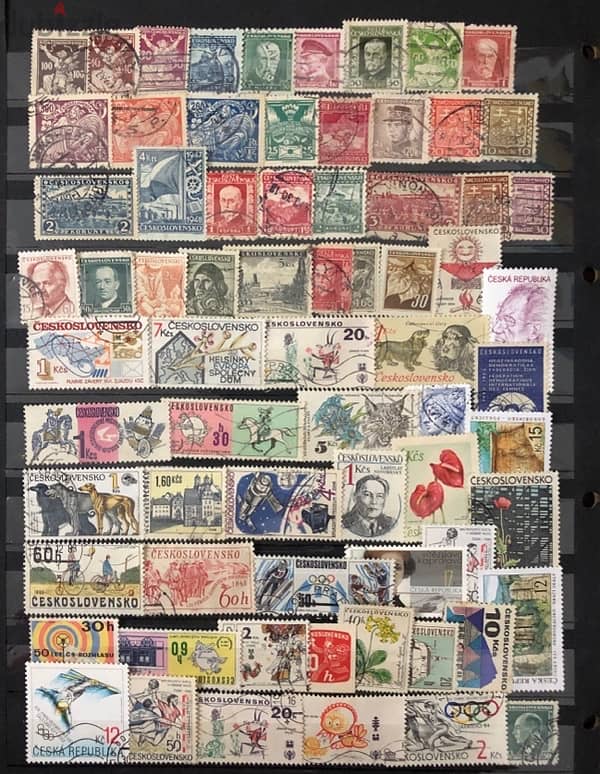 Czechoslovakia stamps 0