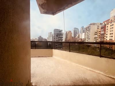 Achrafieh Great Opportunity 60m2 Open City View Private Pkg Terrace