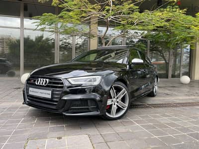 2017 Audi S3 in black with black with 50000km