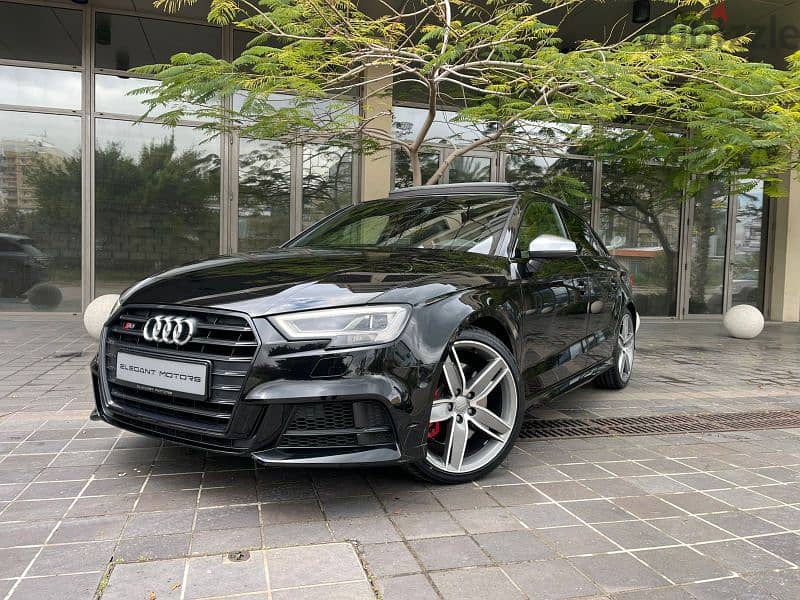 2017 Audi S3 in black with black with 50000km 0