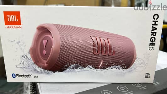 Jbl charge 5 pink great & best offer