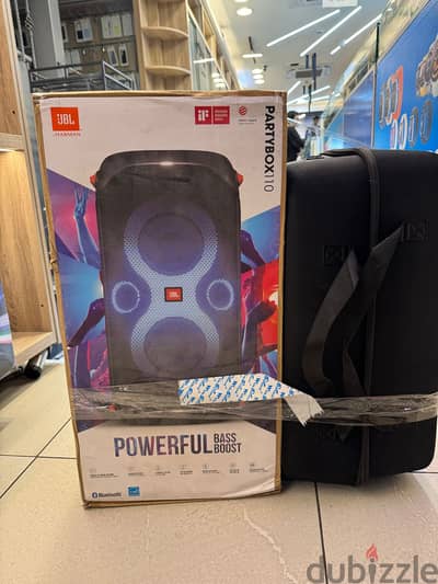 Jbl Partybox 110+bag black great & last offer