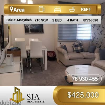 شقة للبيع في بيروت المصيطبه apartment for sale in Beirut al Msaytbeh