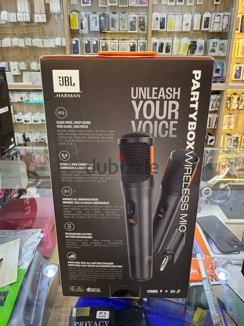 Jbl Partybox Wireless Mic 1