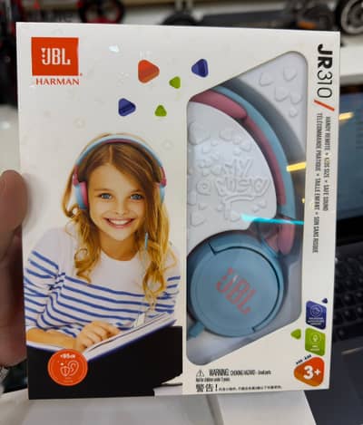 Jbl jr 310 kids aux blue/pink