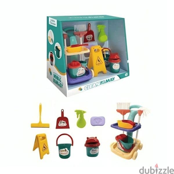 Cleaning Toy Set For Kids 1