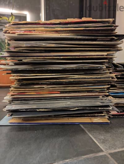 records lot vinyl dj dance trance music