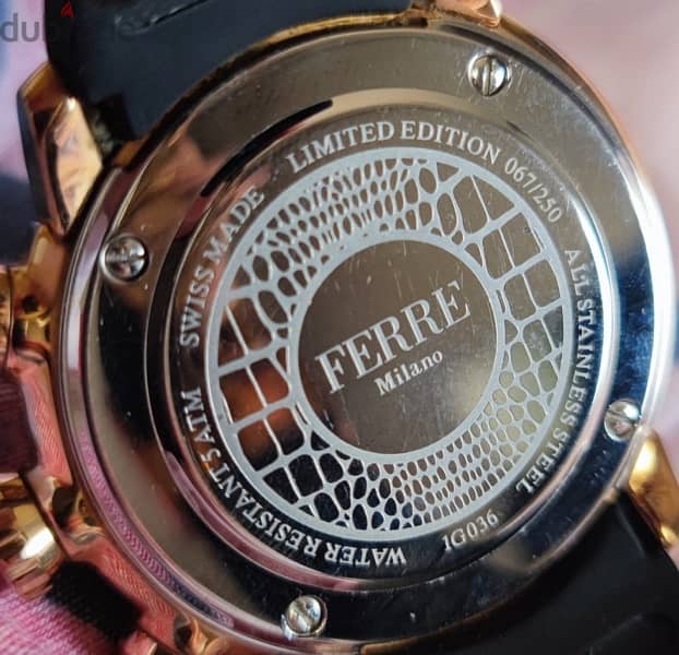 Ferre Milano Swiss Made Limited Edition 1