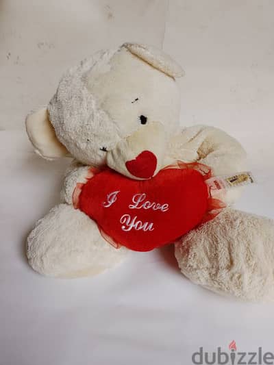 60cm Plush Bear with heart