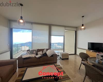 Furnished apartment for Rent in Beit Misk , 1 Bedroom , view