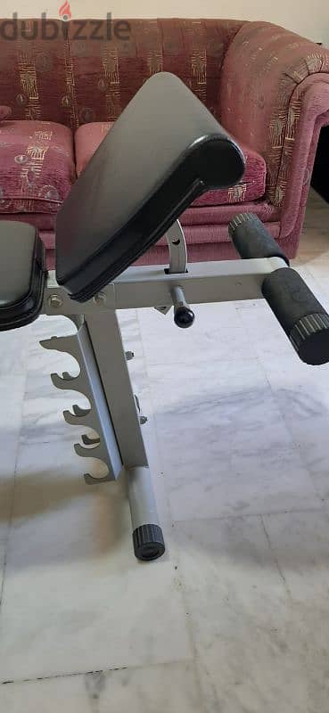 adjustable bench like new very strong original 2