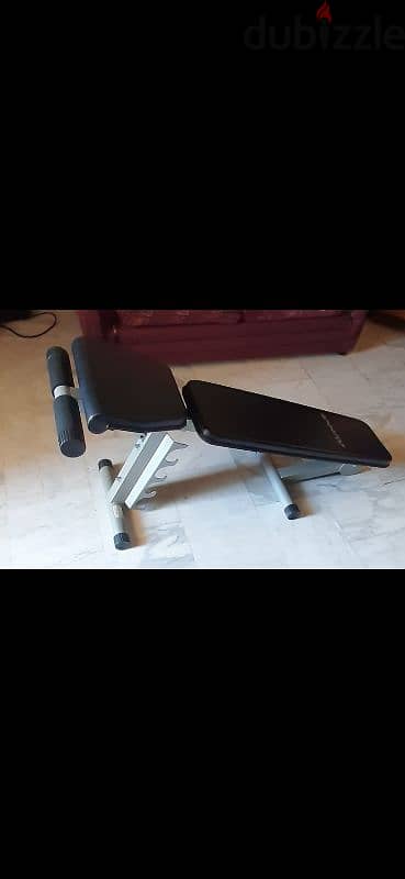 adjustable bench like new very strong original 3