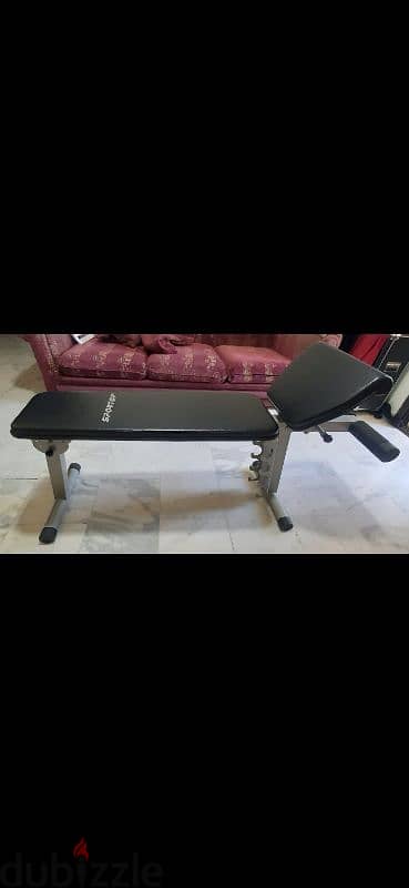 adjustable bench like new very strong original 5