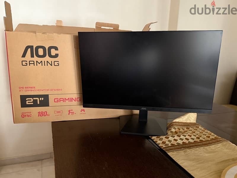 AOC gaming monitor 1