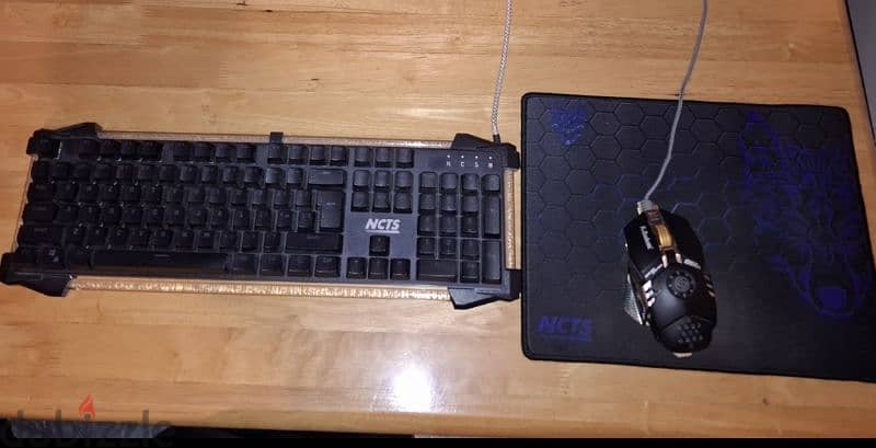 keyboard mouse and mouse pad bundle 0