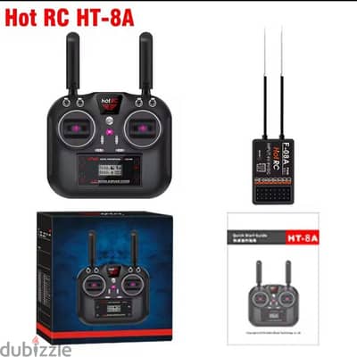 Hot Rc 8channel Transmitter with receiver (Radio, Remote controll)