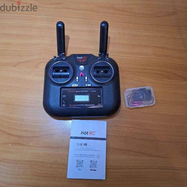 Hot Rc 8channel Transmitter with receiver (Radio, Remote controll) 8