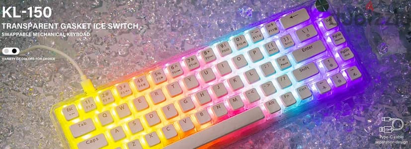 61 Keys mechanical keyboard