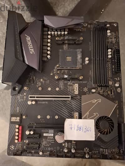 Gigabyte X570 AORUS Elite WiFi - Untested, AS-IS, For Parts or Repair