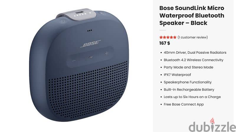 Bose Soundlink Micro - Waterproof Bluetooth Speaker 0