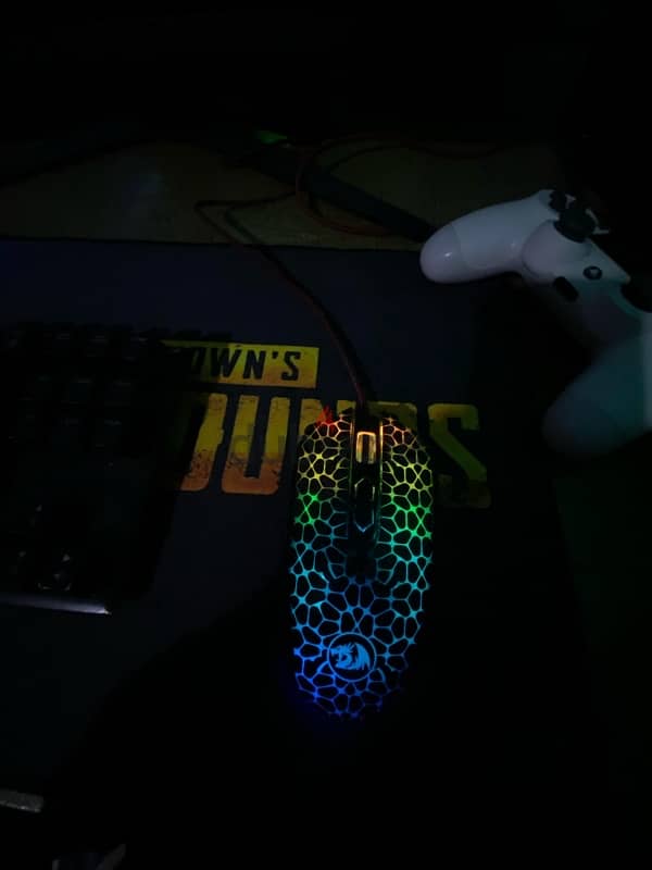 hyperx keyboard and red dragon mouse 2