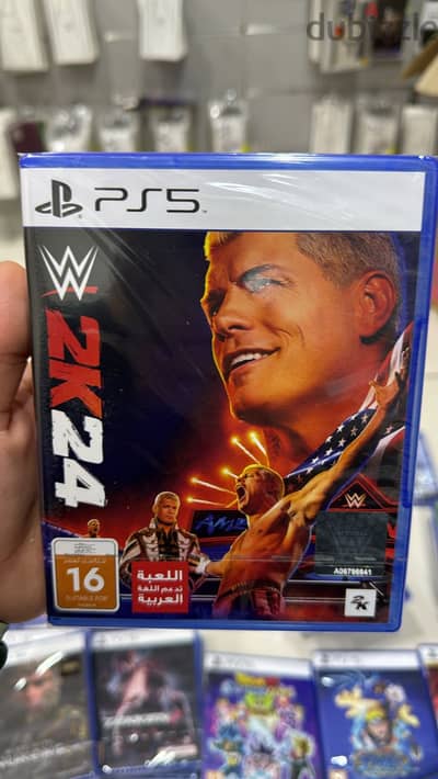 Ps5 cd wwe 2k24