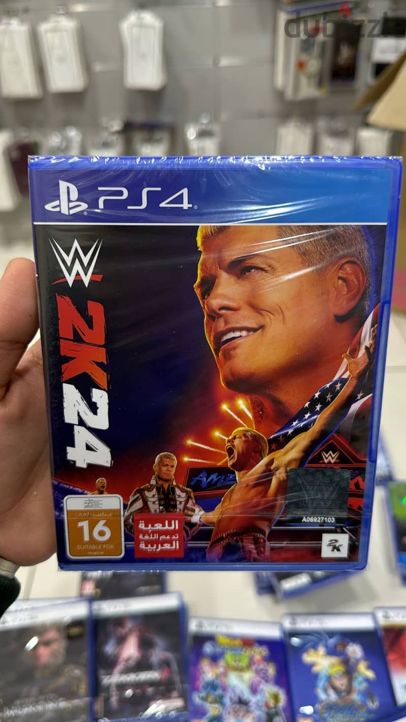 Ps4 cd wwe 2k24 0