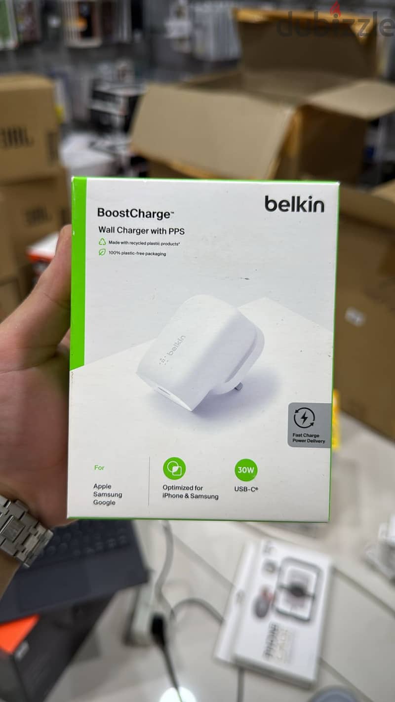 Belkin boostcharge 30w usb-c wall charger with pps 0