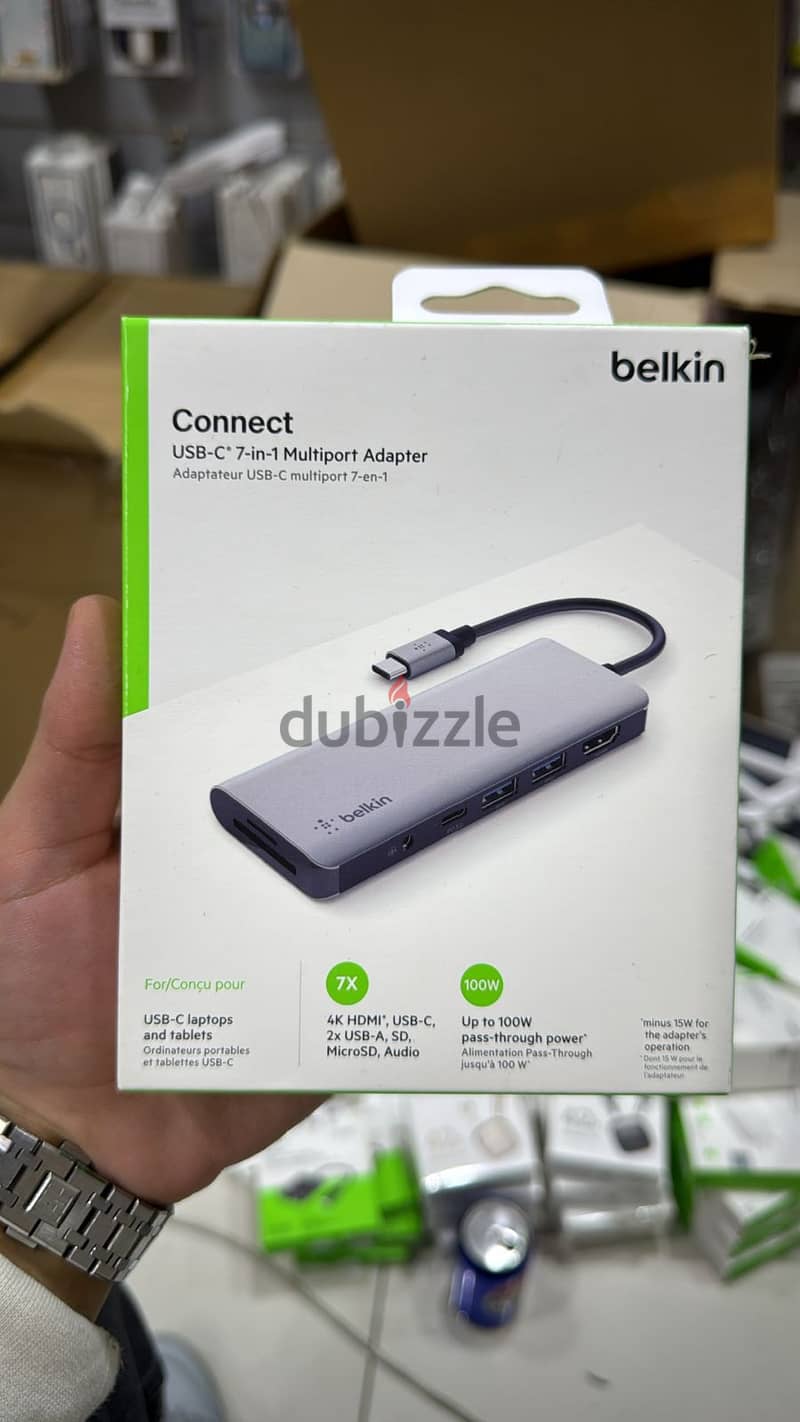 Belkin Connect Usb-c 7 in 1 multiport adapter 0