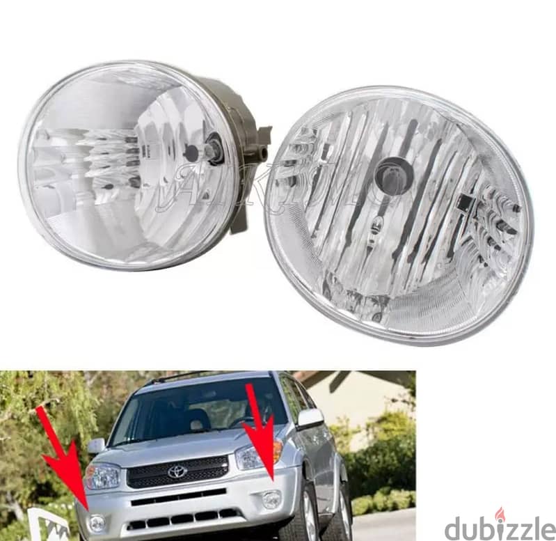 Fog lights rav4 2004 2005 3