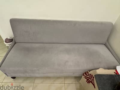 Sofa Bed with storage box - 3 Seater (Very good condition)